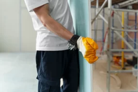 В Екатеринославке почти достроили физкультурно-оздоровительный комплекс