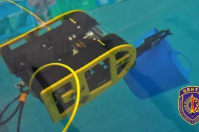 Амурские спасатели испытали нового подводного робота