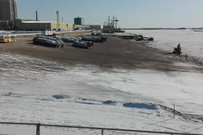 Между Хэйхэ и Благовещенском приостановили движение судов на воздушной подушке