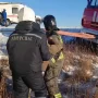 Два грузовика врезались друг в друга на трассе «Амур» в Амурской области