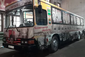 Проекту «Автобус Победы» передали новый автобус взамен сгоревшего