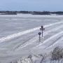 2 ледовые переправы готовят к открытию в Тынде