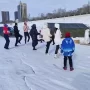 На льду Амура готовятся к созданию ледяного бассейна