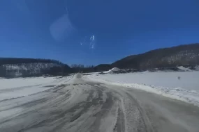 В Зейском округе закрыли ледовую переправу через реку Гилюй