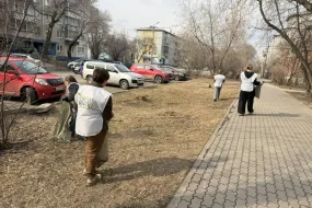 В ходе масштабного субботника в Благовещенске собрали более 65 тонн мусора