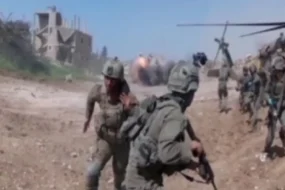 Камеры сняли массированную атаку «Хезболлы» на ЦАХАЛ в Ливане