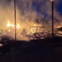 Сгорело двадцать брошенных зданий в Сковородино