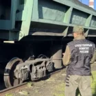 Три вагона с углём сошли с рельсов в Тынде