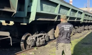 Три вагона с углём сошли с рельсов в Тынде