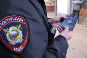 В Благовещенске мигрант бросил в полицейского телефон