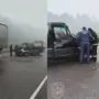 В Приамурье микроавтобус на большой скорости врезался в стоявший грузовик