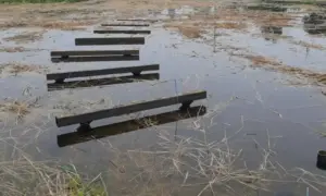 Сильный ливень затопил Белогорск: под воду ушли целые улицы и огороды