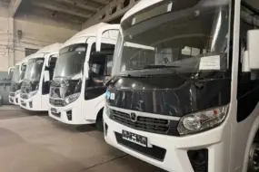 Белогорск получил первую партию экологичных автобусов