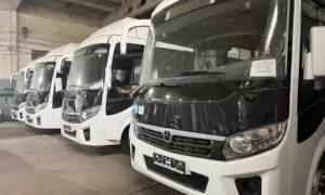 Белогорск получил первую партию экологичных автобусов