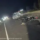 Под Благовещенском в страшном ДТП с тремя автомобилями погибли два человека