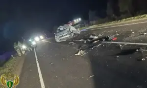Под Благовещенском в страшном ДТП с тремя автомобилями погибли два человека
