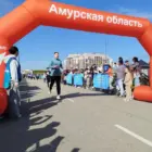 В Амурской области состоялся масштабный всероссийский забег «Кросс нации»