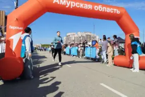 В Амурской области состоялся масштабный всероссийский забег «Кросс нации»