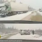 В Приамурье микроавтобус с вахтовиками попал под грузовик, есть погибшие